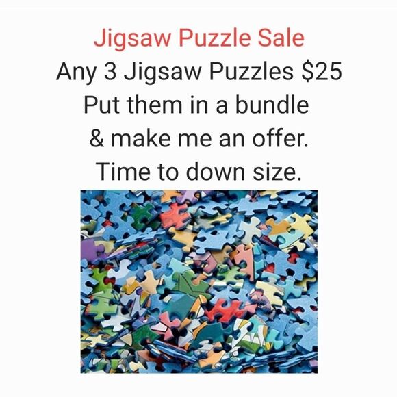 Colorful Jigsaw Puzzle Pieces - Picture 1 of 1
